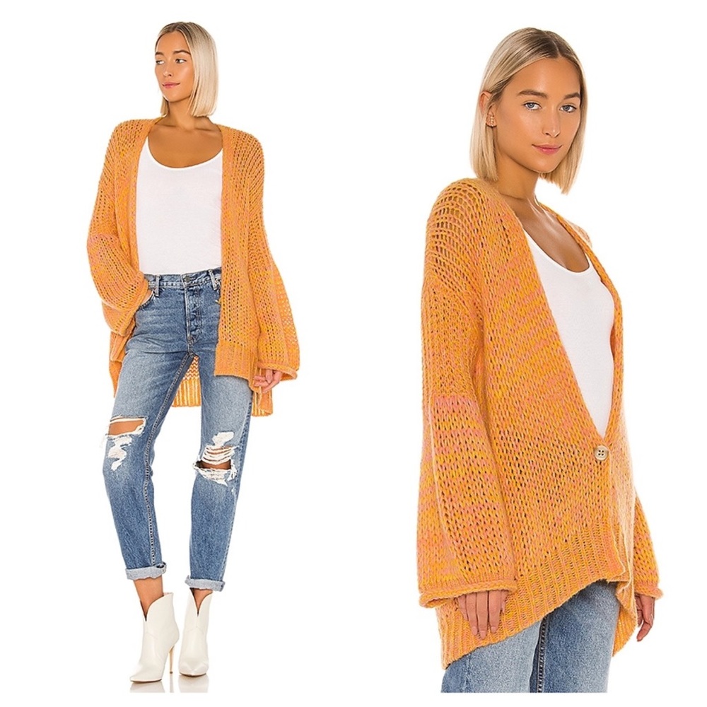 NWT Free People Hometown Sweater Cardigan - Picture 3 of 12